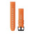 Ember Orange Silicone band for Fenix 6  - 22 mm